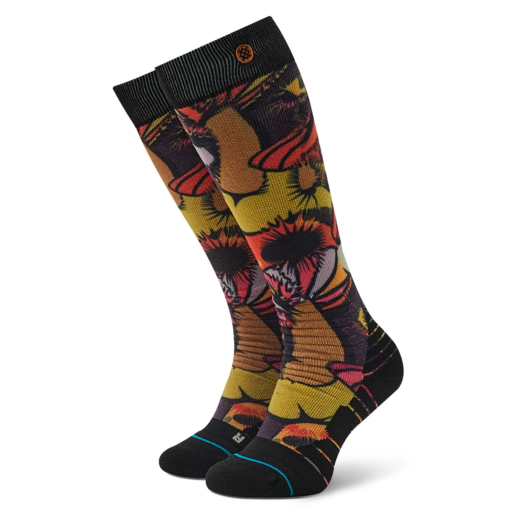 Stance Unisex Magasszárú Zokni Mushies A758C22MUS Színes - Pepit.hu