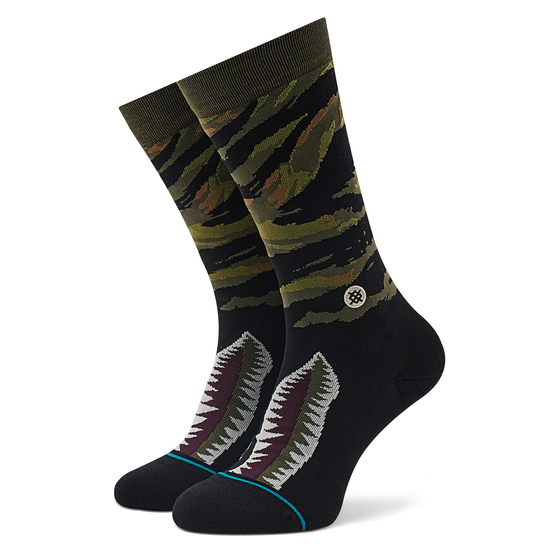 Stance Unisex Magasszárú Zokni Warbird A545C20WAR Zöld - Pepit.hu