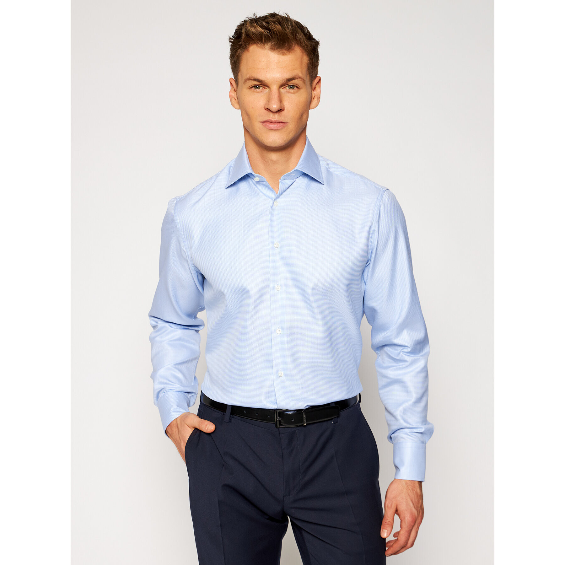 Stenströms Ing 6 027 713 202 Kék Slim Fit - Pepit.hu