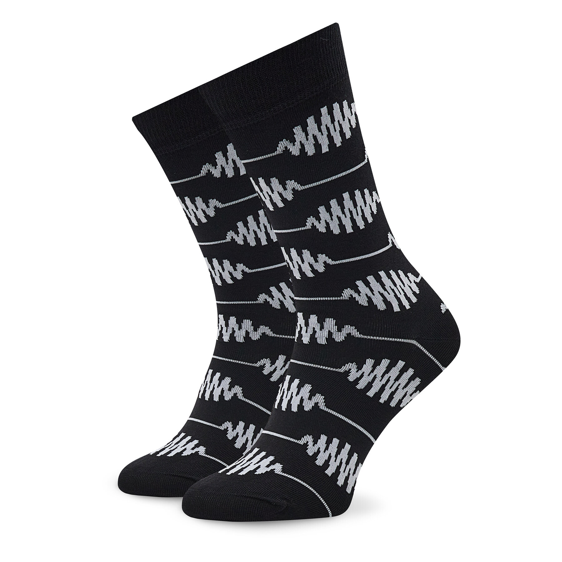 Stereo Socks Unisex Magasszárú Zokni Amplitude Fekete - Pepit.hu