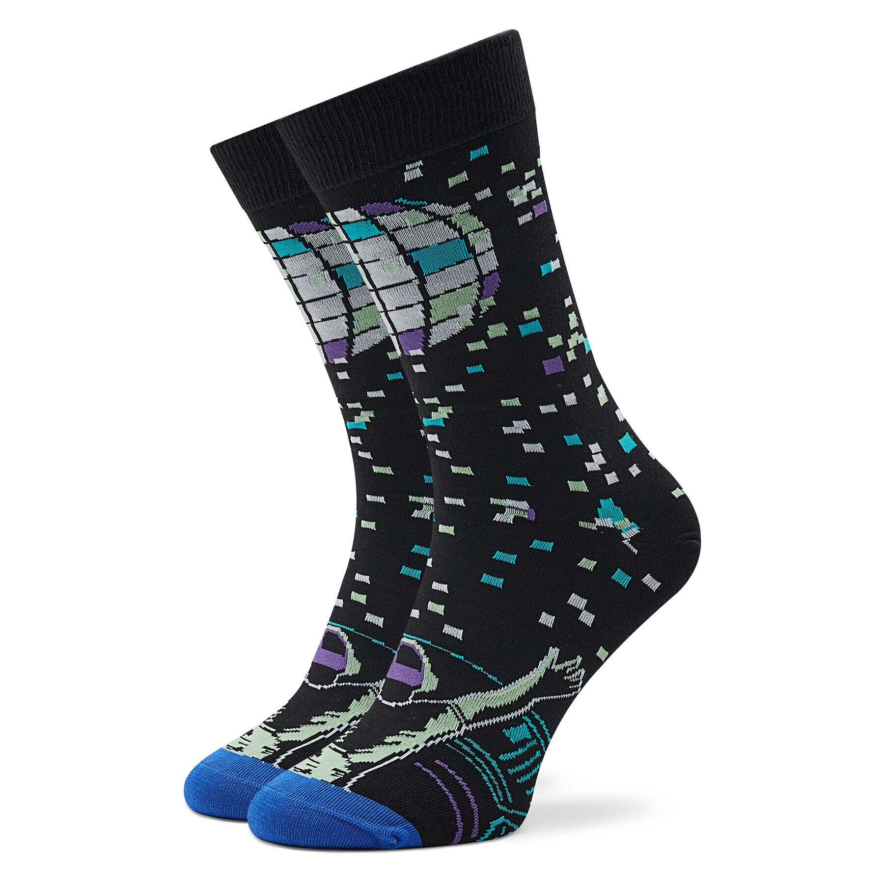 Stereo Socks Unisex Magasszárú Zokni Rave Fekete - Pepit.hu