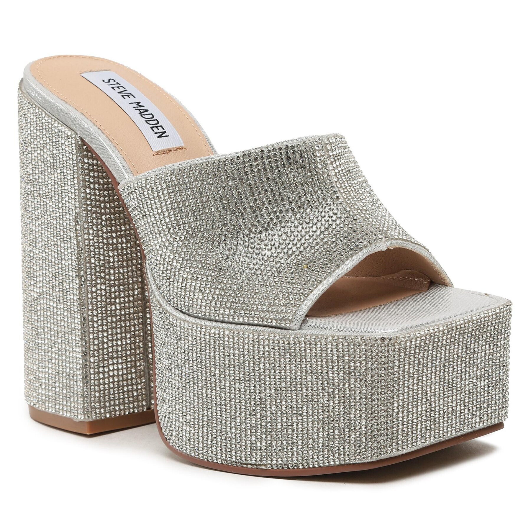 Steve Madden Papucs Trixie-R SM11002263-998 Ezüst - Pepit.hu