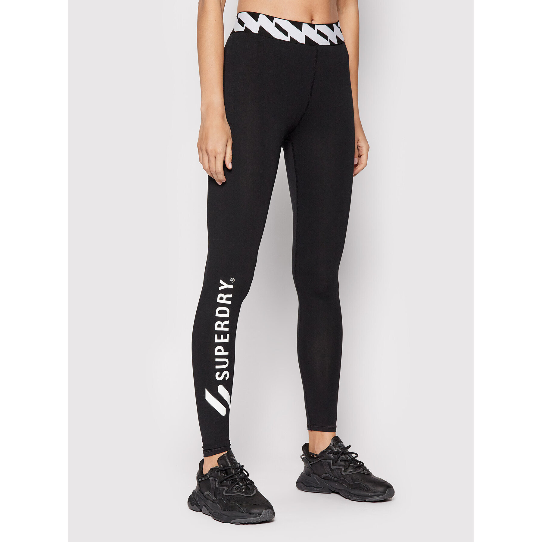 Superdry Leggings Code Elastic W7010594A Fekete Slim Fit - Pepit.hu