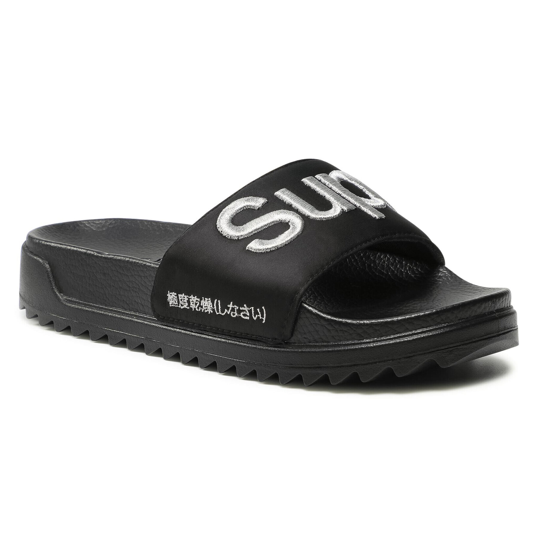 Superdry Papucs Satin Platform Slide WF310126A Fekete - Pepit.hu