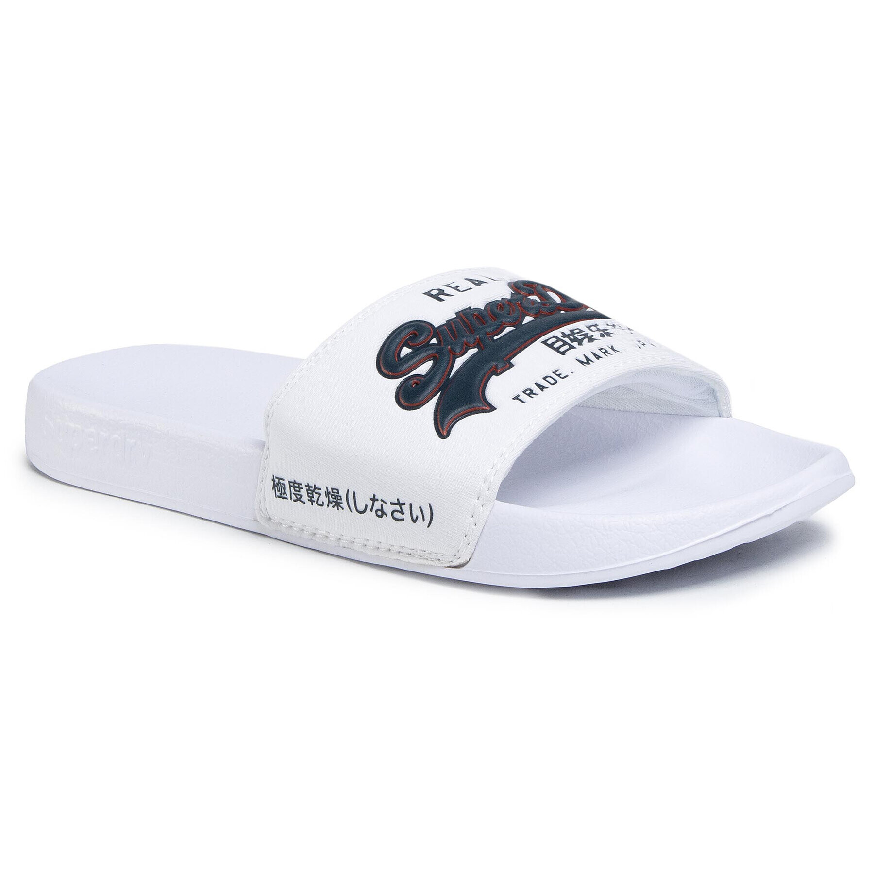 Superdry Papucs Vintage Logo Pool Slide MF310006A Fehér - Pepit.hu