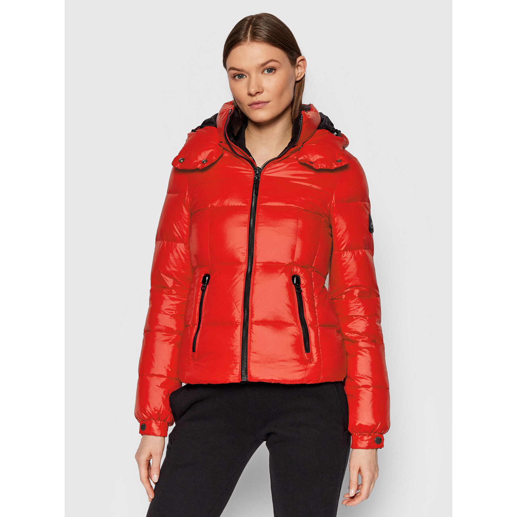 Superdry Pehelykabát Mountain W5010982A Piros Regular Fit - Pepit.hu