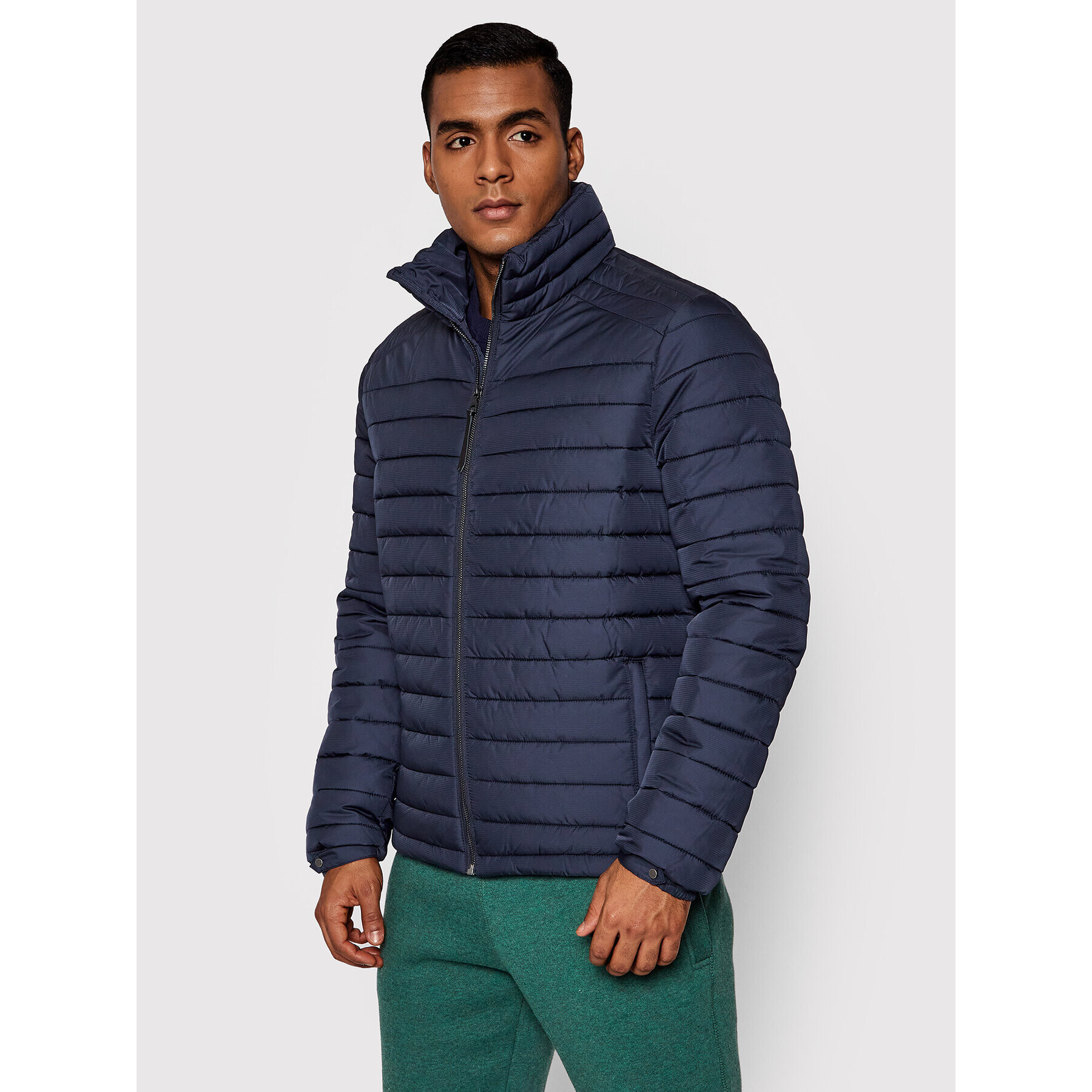 Superdry Pehelykabát Studios M5011103A Sötétkék Regular Fit - Pepit.hu