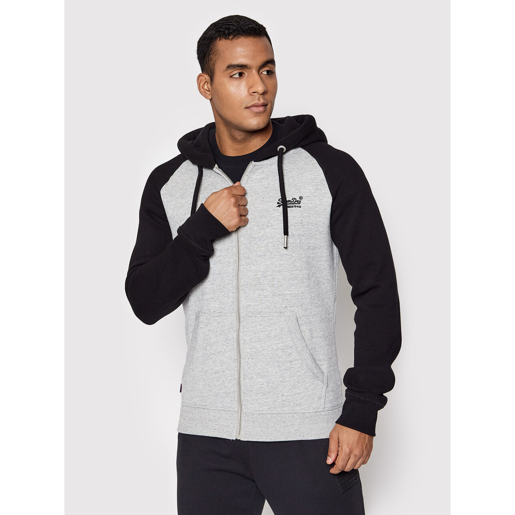 Superdry Pulóver Vle Baseball M2011448A Szürke Regular Fit - Pepit.hu