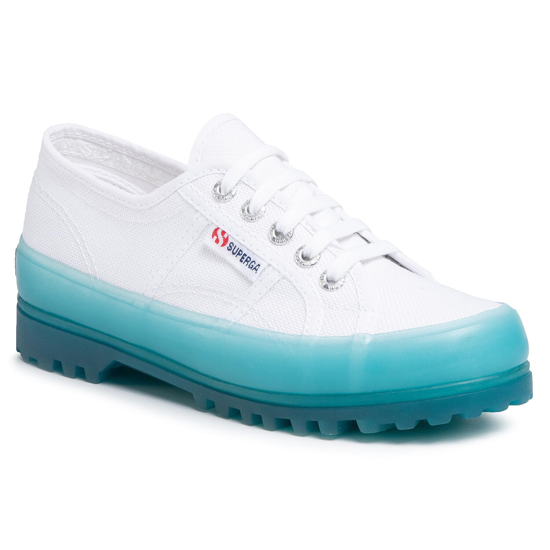 Superga Félcipő 2555 Alpina Jellygum Cotu S1115LW Fehér - Pepit.hu