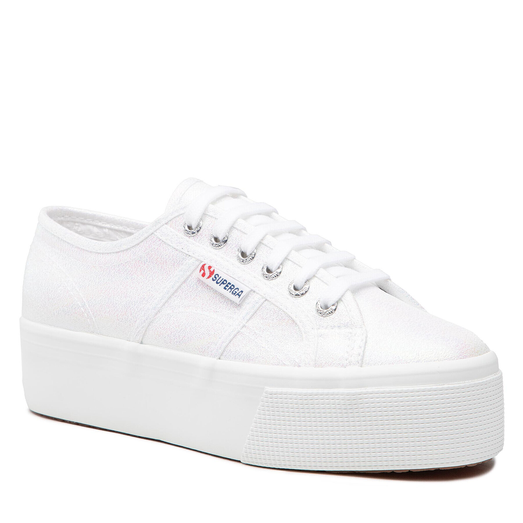 Superga Teniszcipő 2790 Lame S61174W Fehér - Pepit.hu