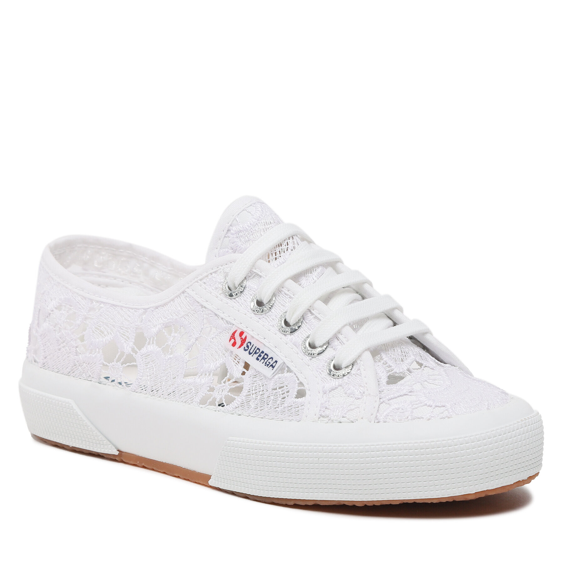 Superga Tornacipő 2750 Macrame S81219W Fehér - Pepit.hu