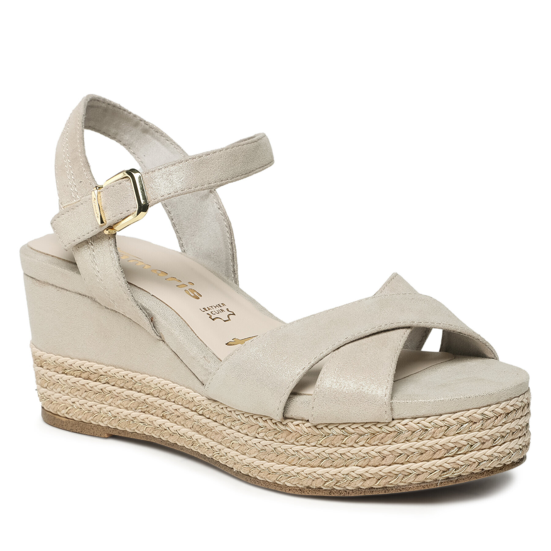 Tamaris Espadrilles 1-28001-20 Bézs - Pepit.hu