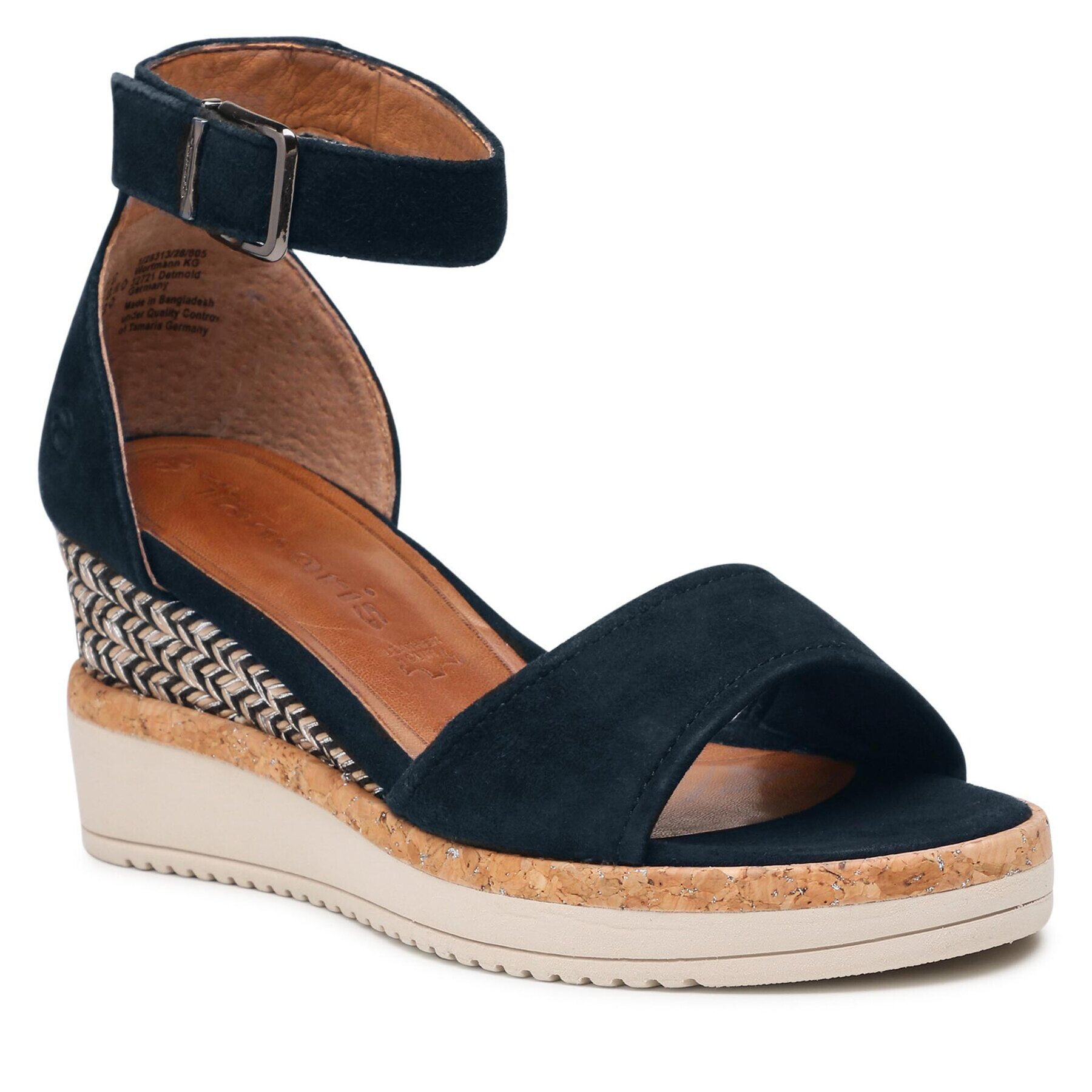 Tamaris Espadrilles 1-28313-28 Sötétkék - Pepit.hu