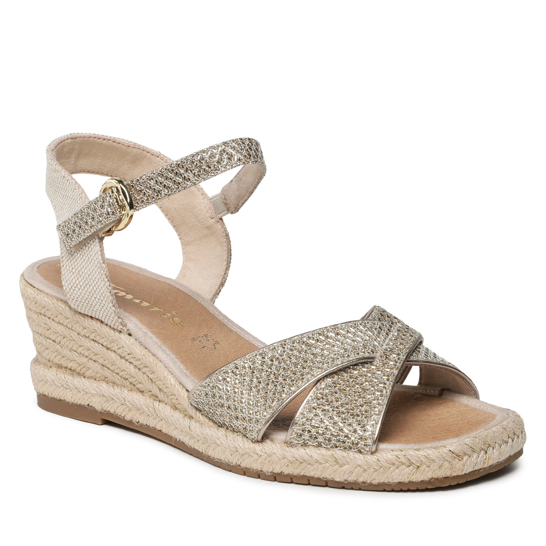 Tamaris Espadrilles 1-28367-20 Arany - Pepit.hu