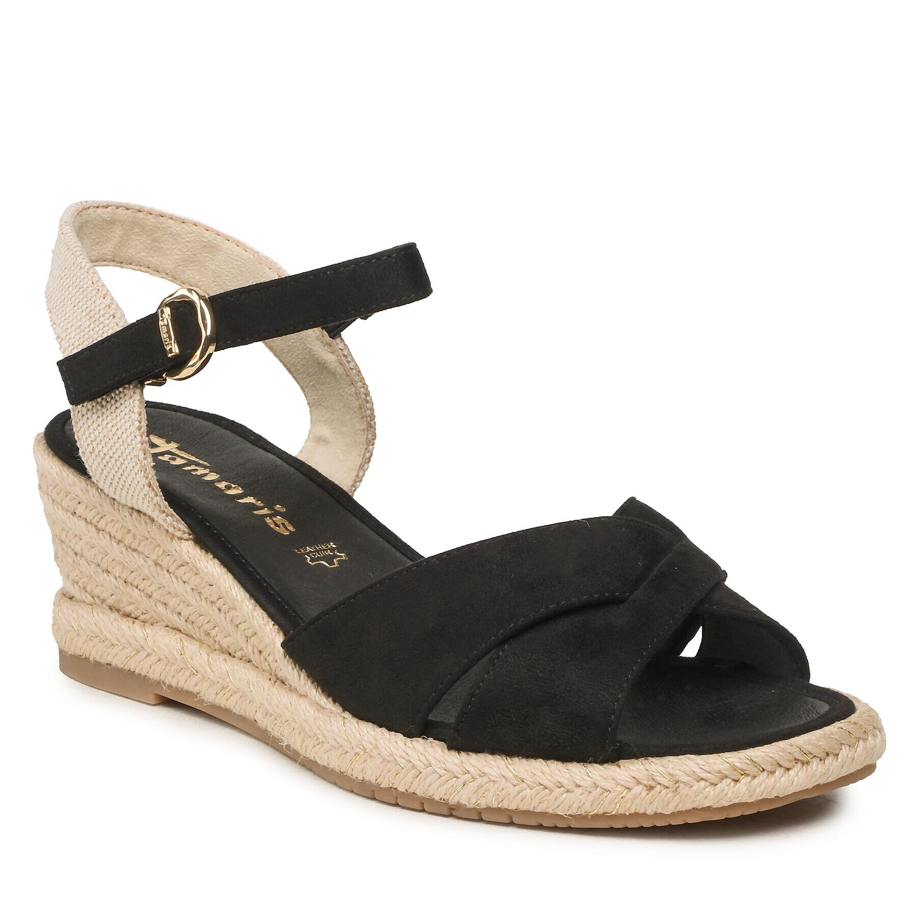 Tamaris Espadrilles 1-28367-20 Fekete - Pepit.hu