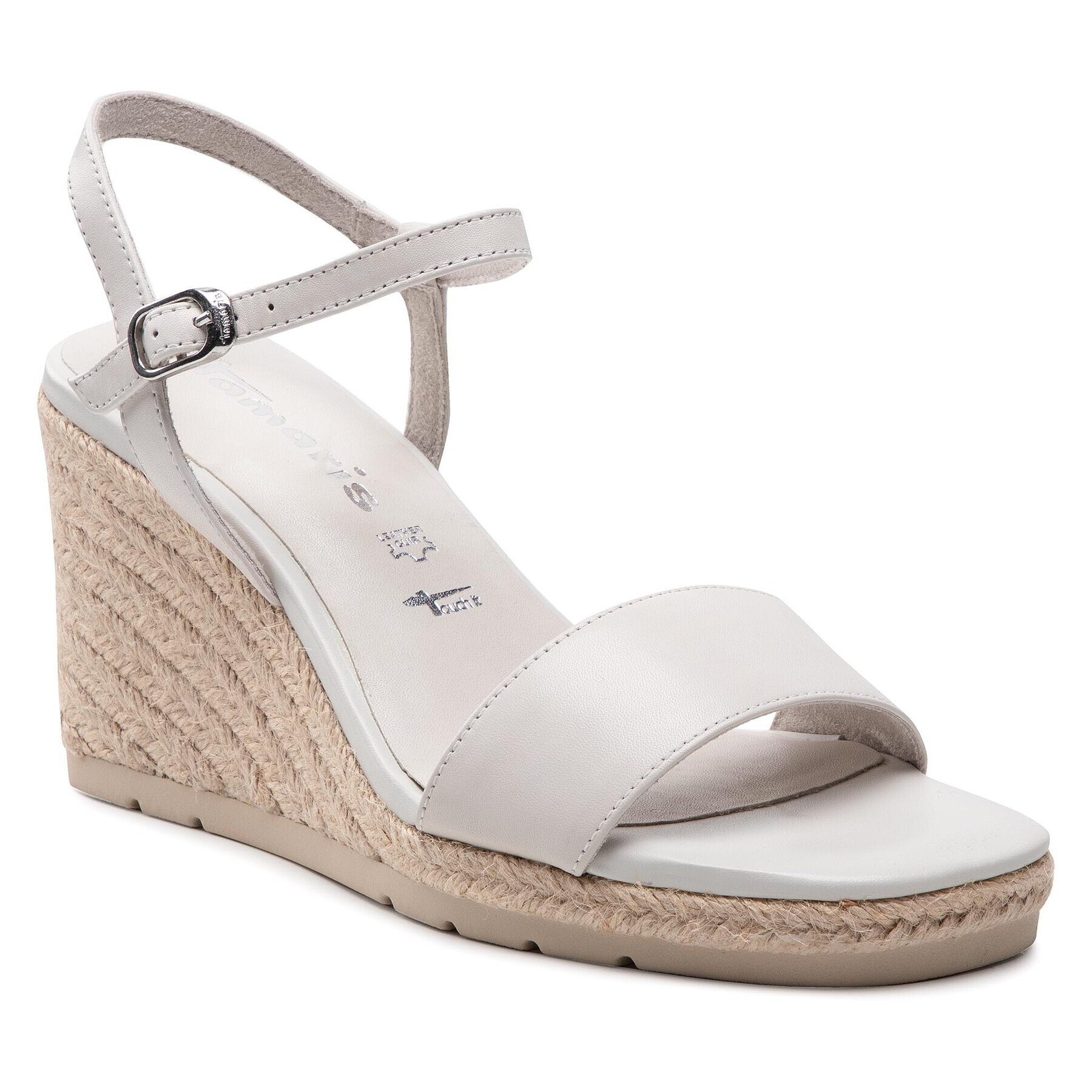 Tamaris Espadrilles 1-28376-38 Fehér - Pepit.hu