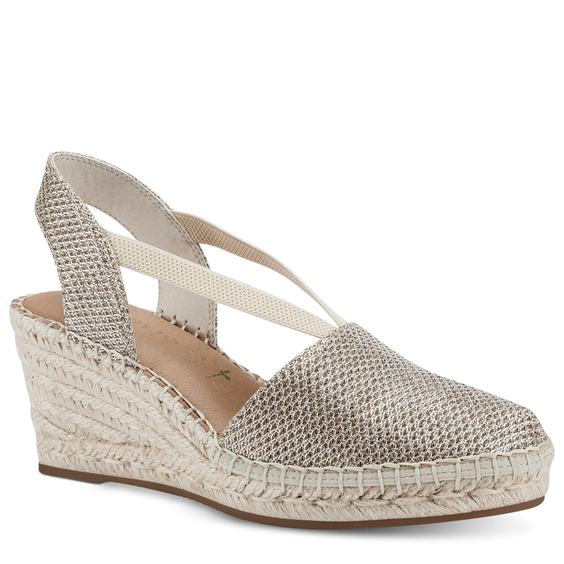 Tamaris Espadrilles 1-29603-20 Arany - Pepit.hu