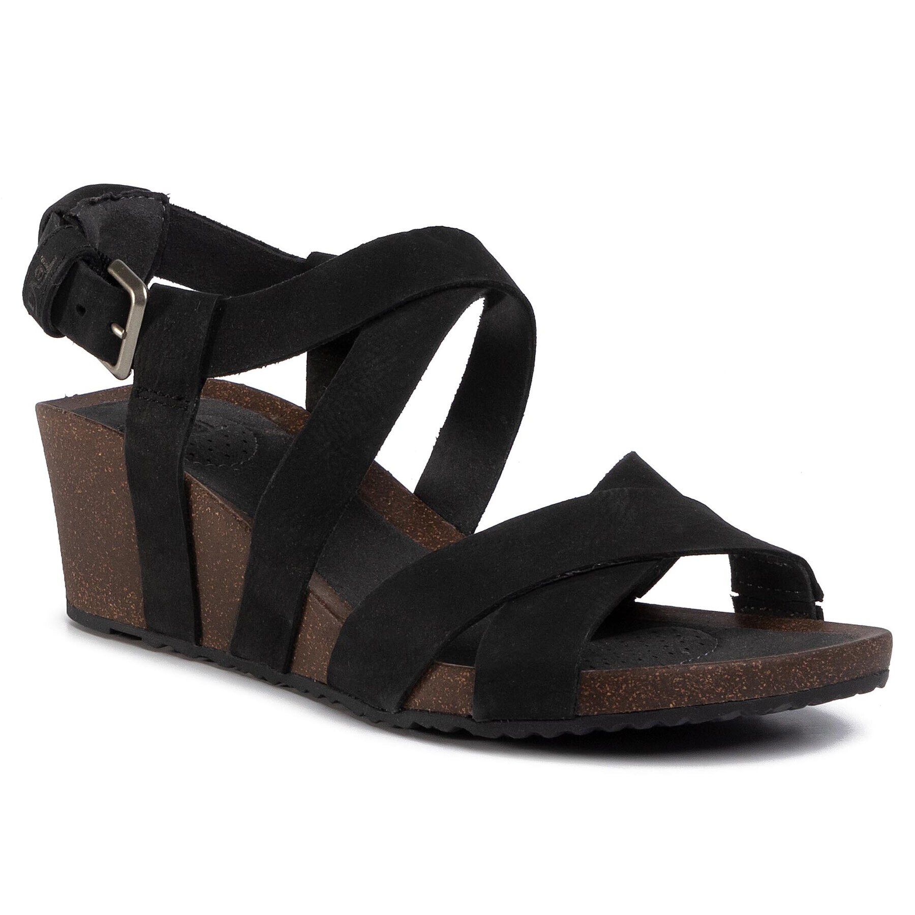 Teva Szandál Mahonia Wedge Cross Strap 1106860 Fekete - Pepit.hu