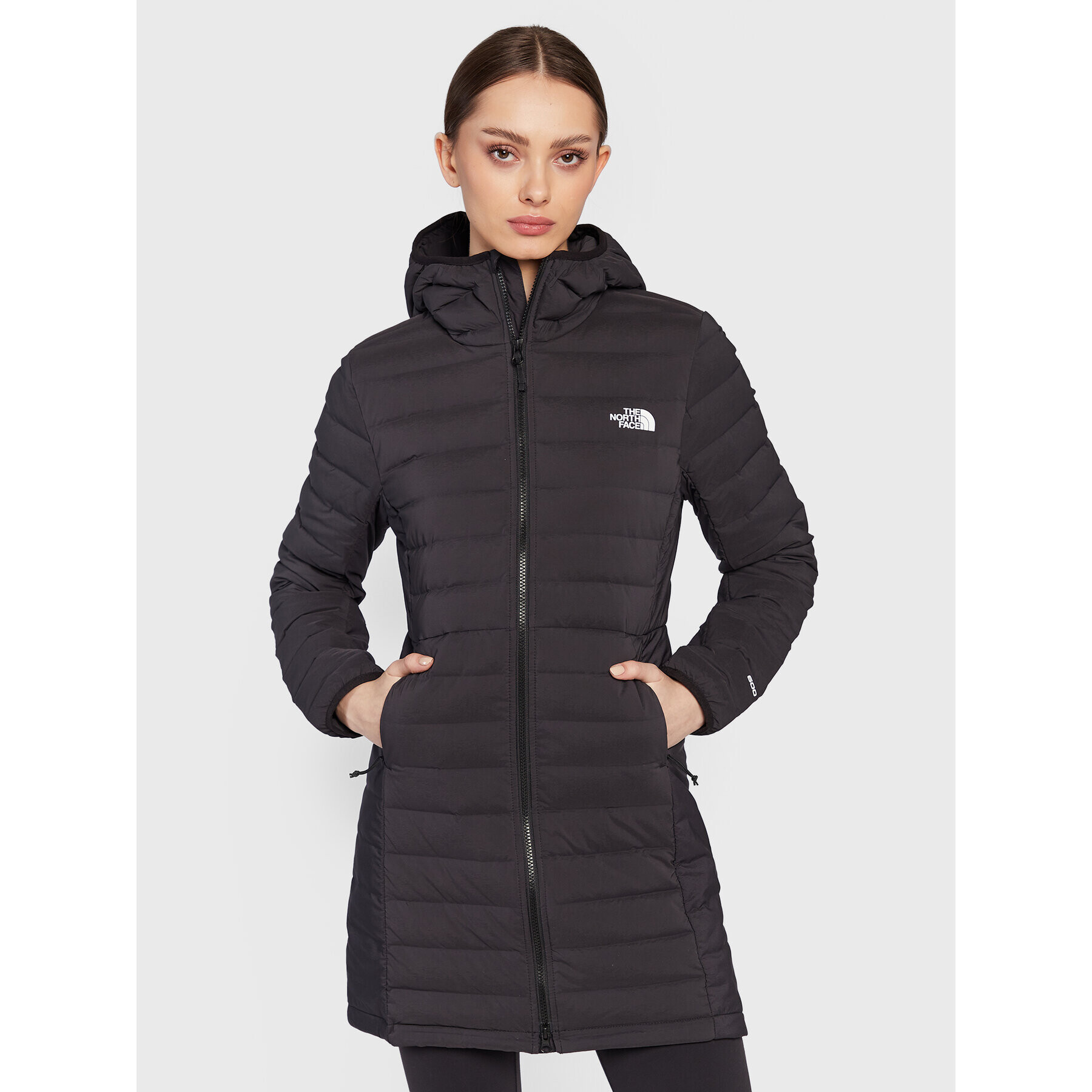 The North Face Pehelykabát Belleview NF0A7UK7 Fekete Regular Fit - Pepit.hu