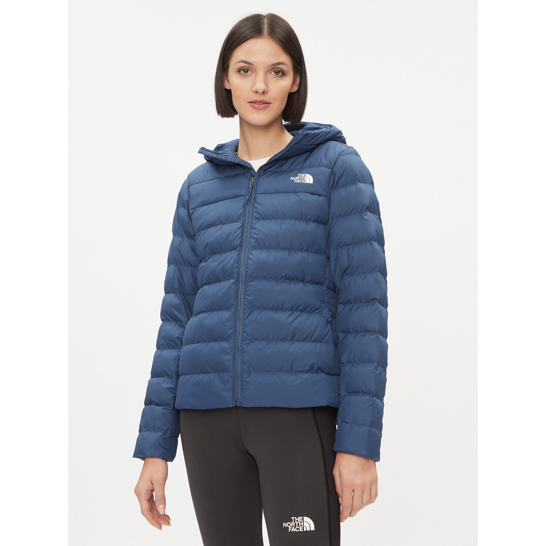 The North Face Pehelykabát W Aconcagua 3 Hoodie NF0A84IVHDC1 Kék Regular Fit - Pepit.hu