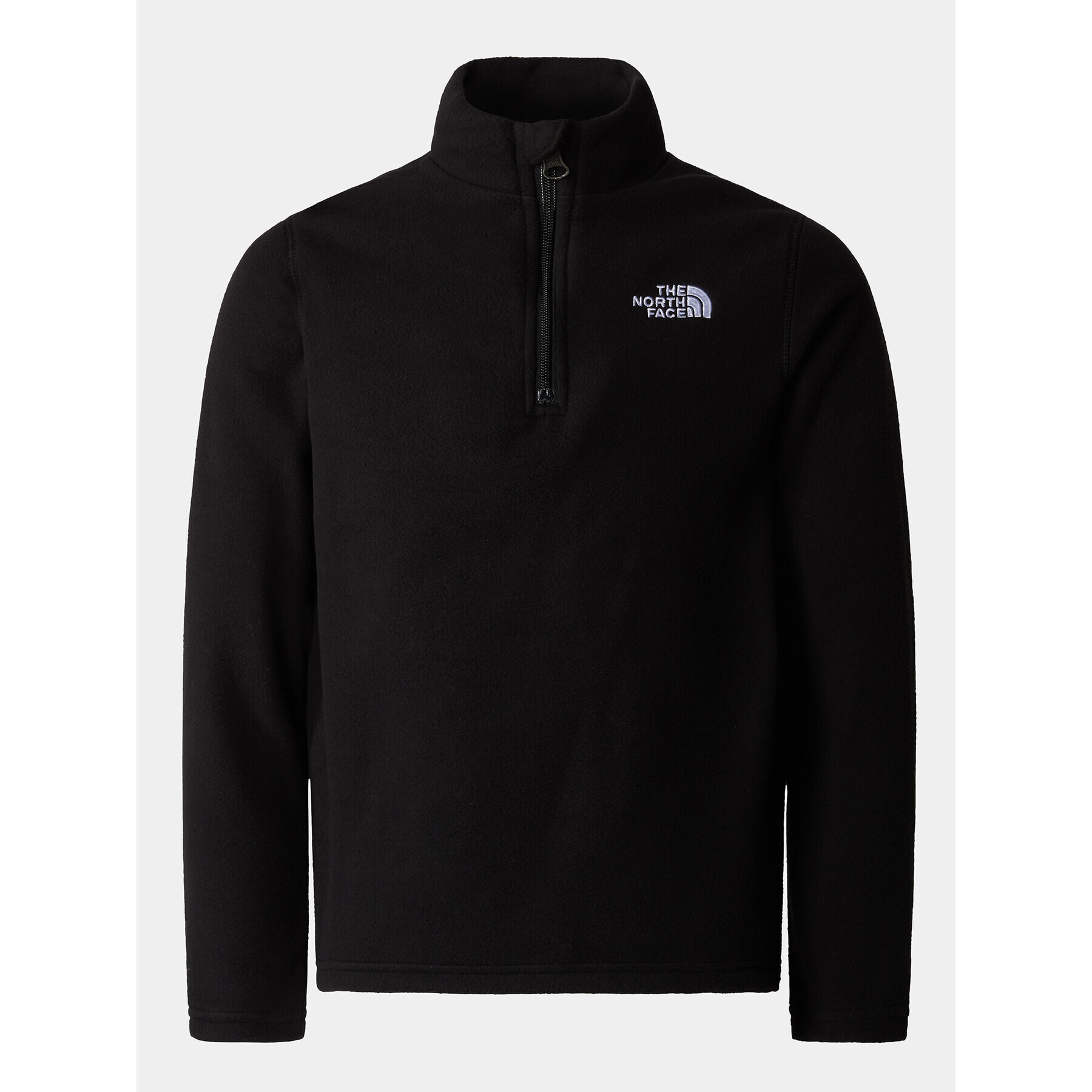 The North Face Polár kabát Teen Glacier Fleece 1/4 ZipNF0A82D1JK31 Fekete Regular Fit - Pepit.hu