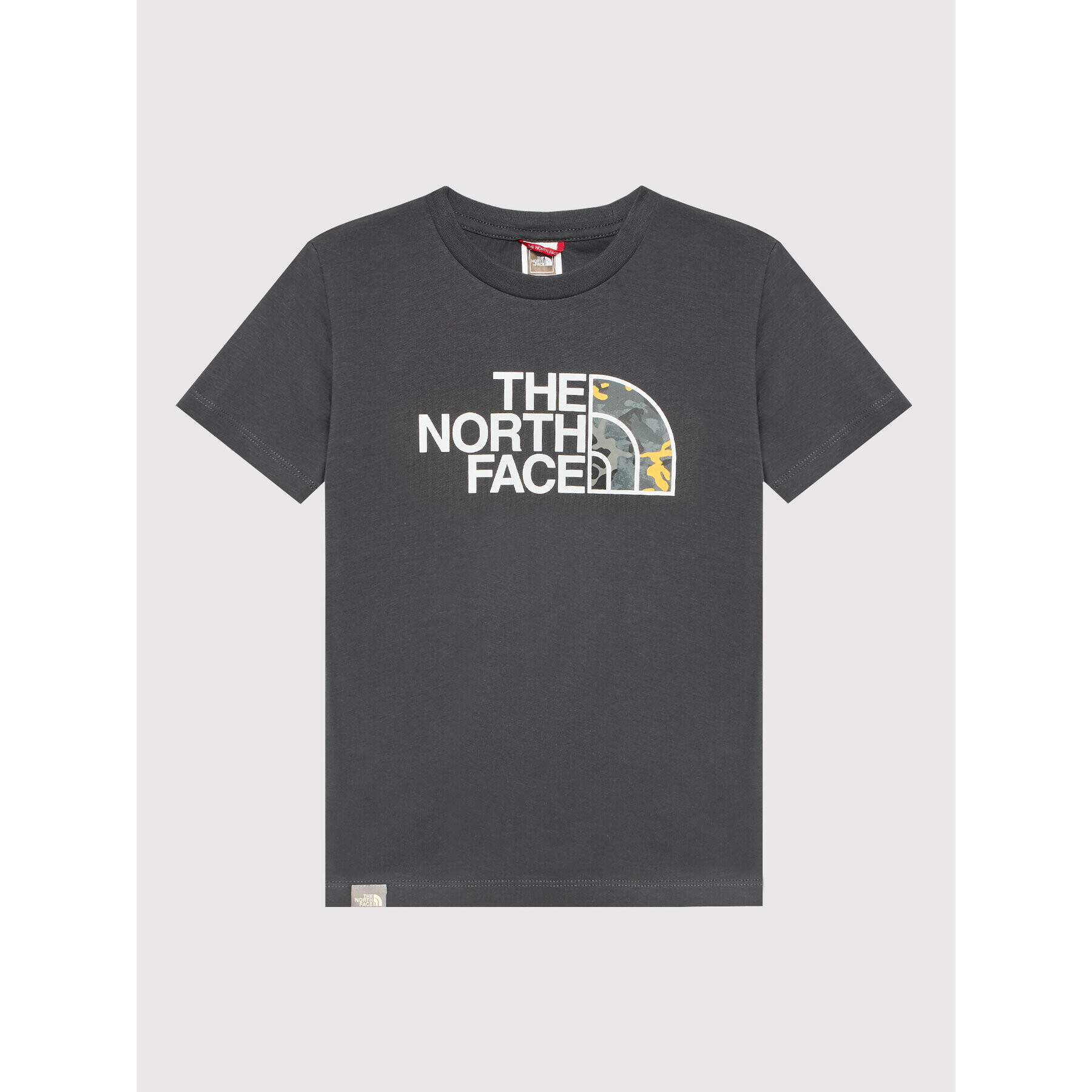 The North Face Póló Easy Tee NF00A3P7 Szürke Regular Fit - Pepit.hu