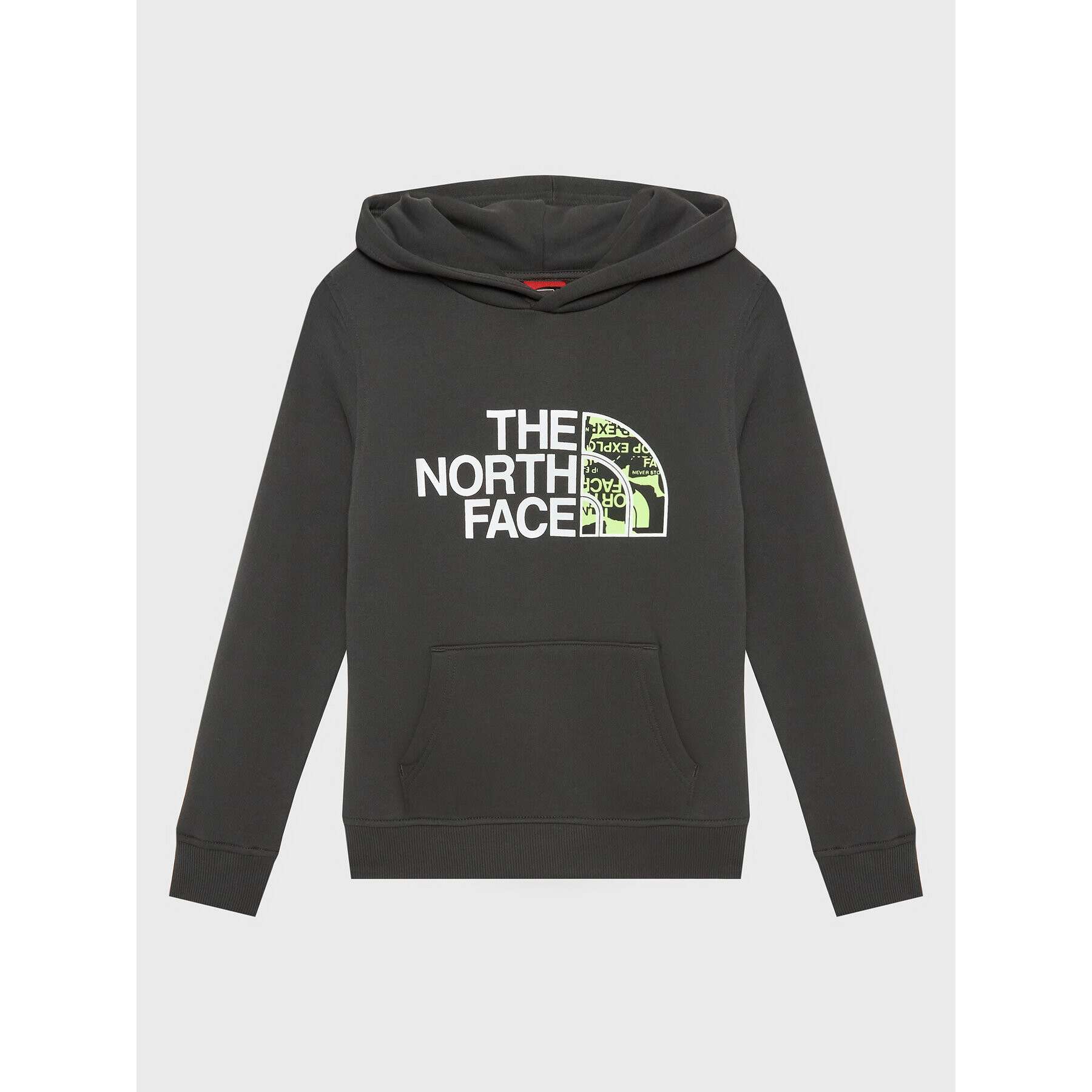 The North Face Pulóver Drew Peak NF0A82EN Szürke Regular Fit - Pepit.hu