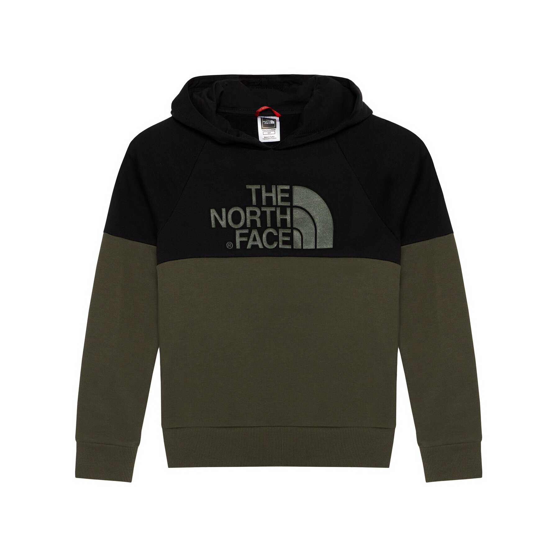 The North Face Pulóver Drew Peak Reglan NF0A3L6K Zöld Regular Fit - Pepit.hu