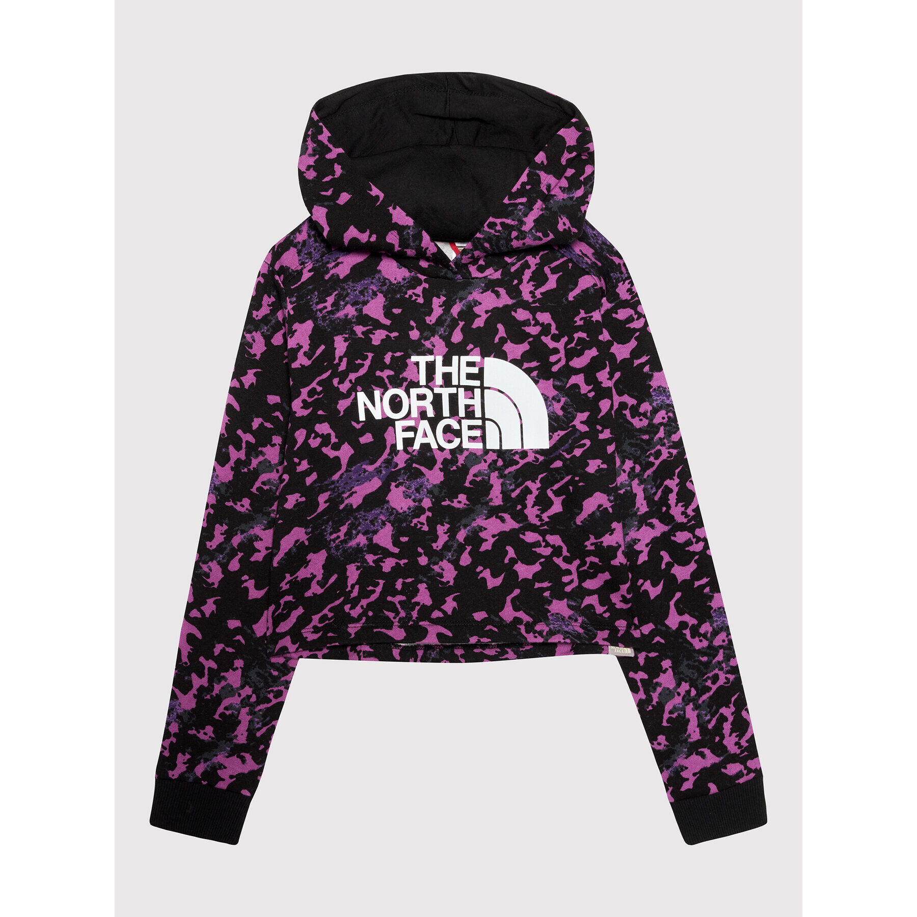 The North Face Pulóver Drw Pk NF0A558S Lila Cropped Fit - Pepit.hu