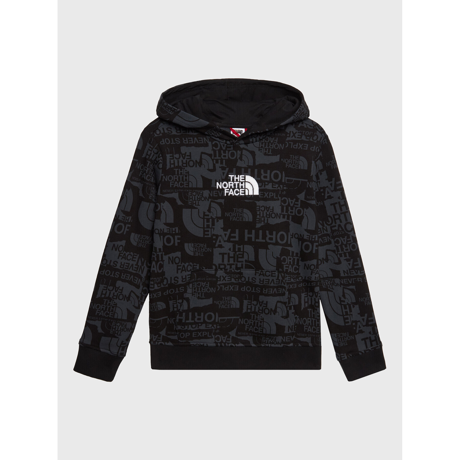 The North Face Pulóver Light NF0A82EG Fekete Regular Fit - Pepit.hu