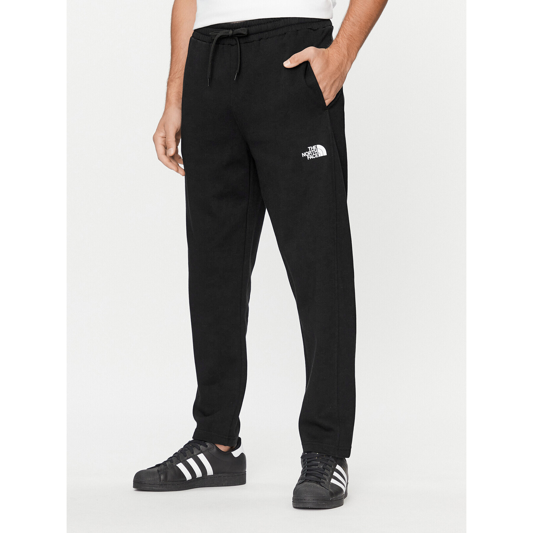 The North Face Melegítő alsó M Standard Pant - EuNF0A4M7LJK31 Fekete Regular Fit - Pepit.hu