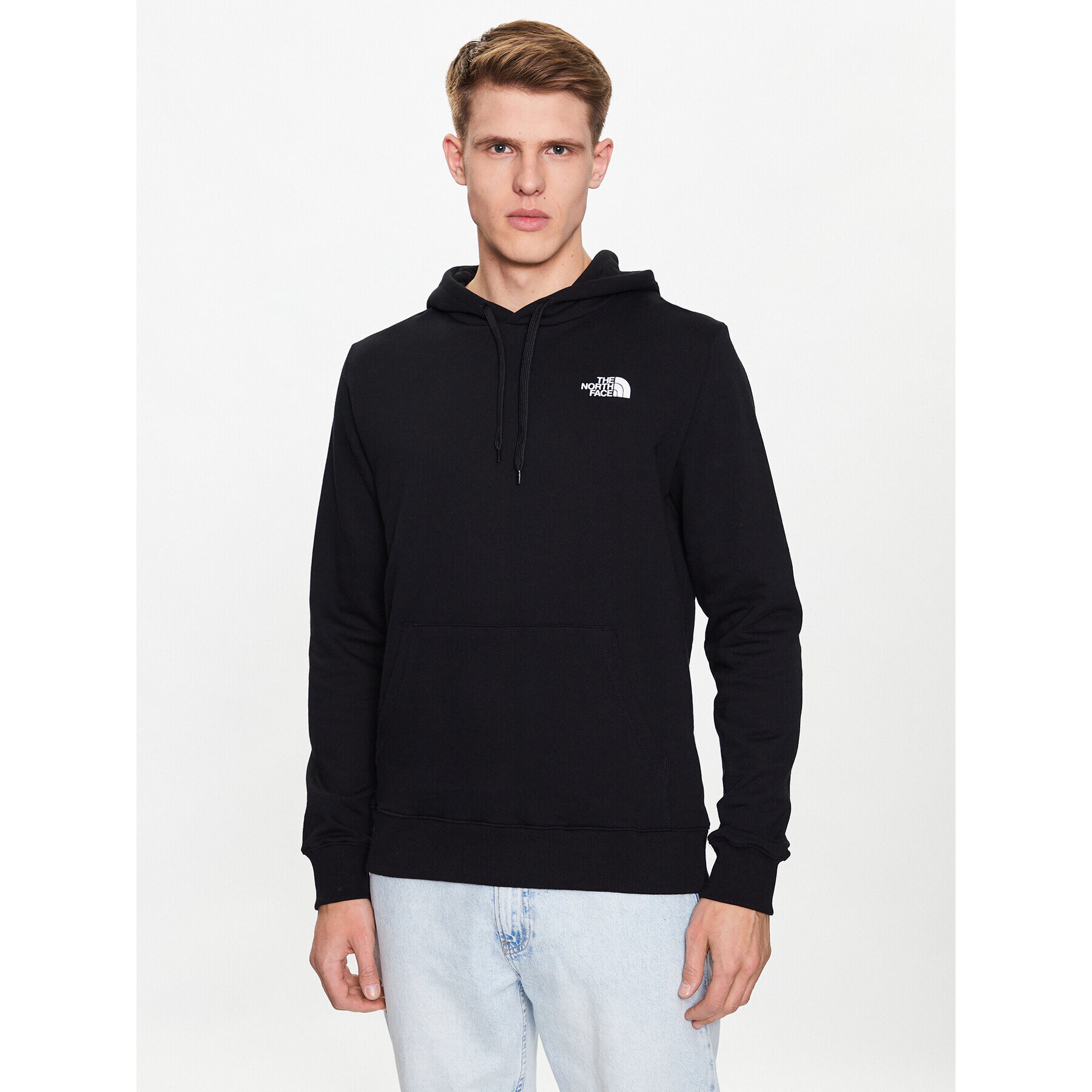 The North Face Pulóver Outdoor Graphic Hoodie Light NF0A827I Fekete Regular Fit - Pepit.hu