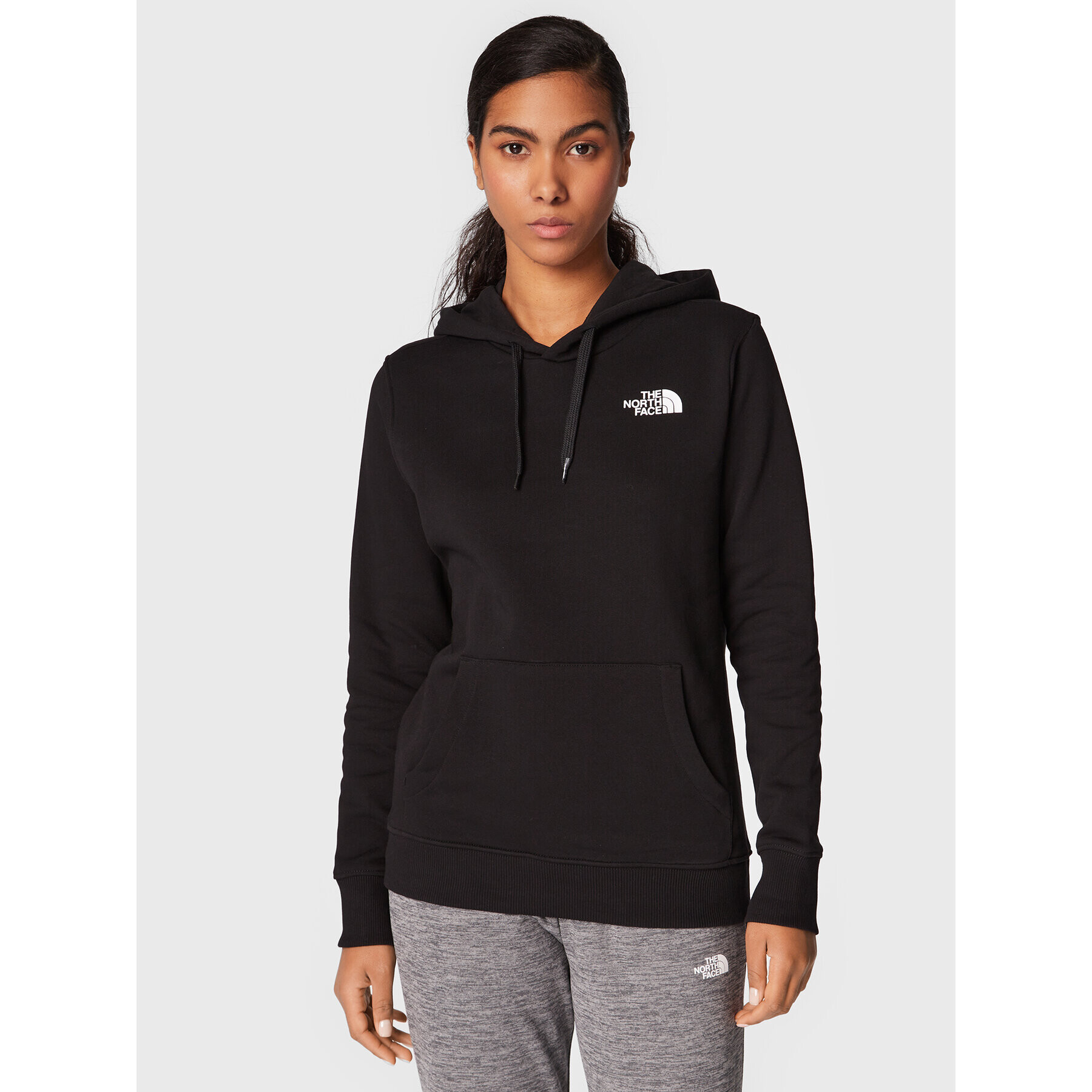 The North Face Pulóver Simple Dome NF0A7X2T Fekete Regular Fit - Pepit.hu