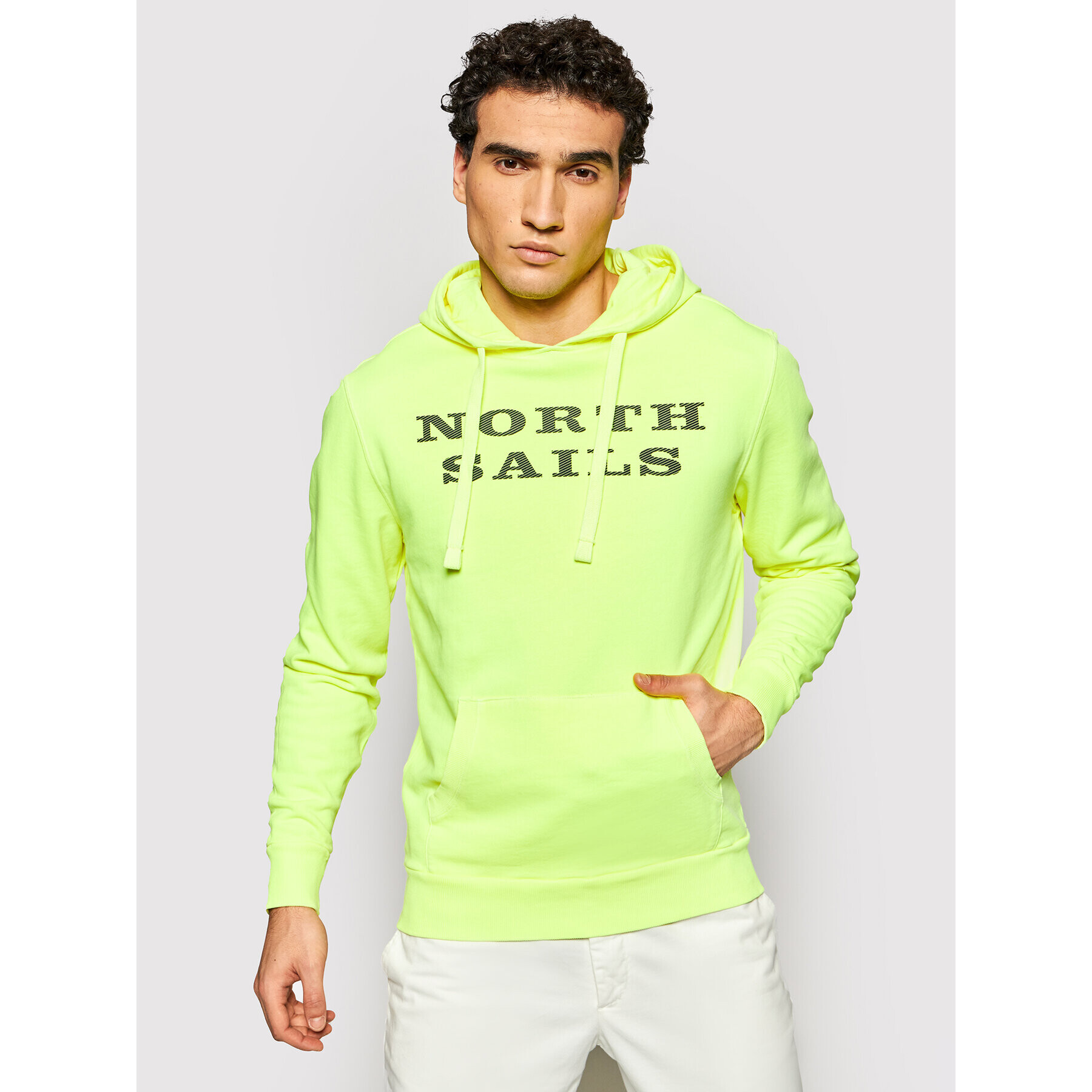 The North Face Pulóver W/Graphic 691584 0554 Sárga Regular Fit - Pepit.hu