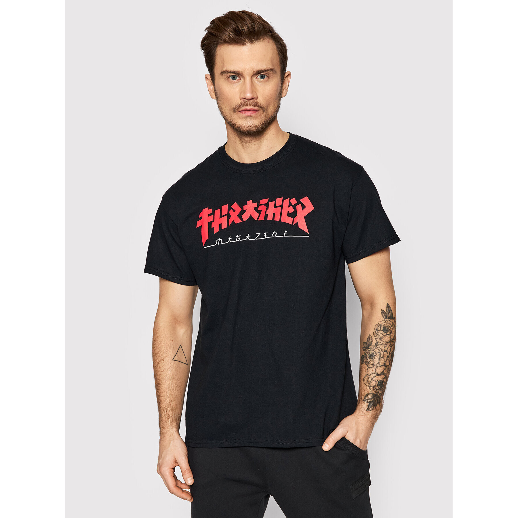 Thrasher Póló Godzilla Fekete Regular Fit - Pepit.hu