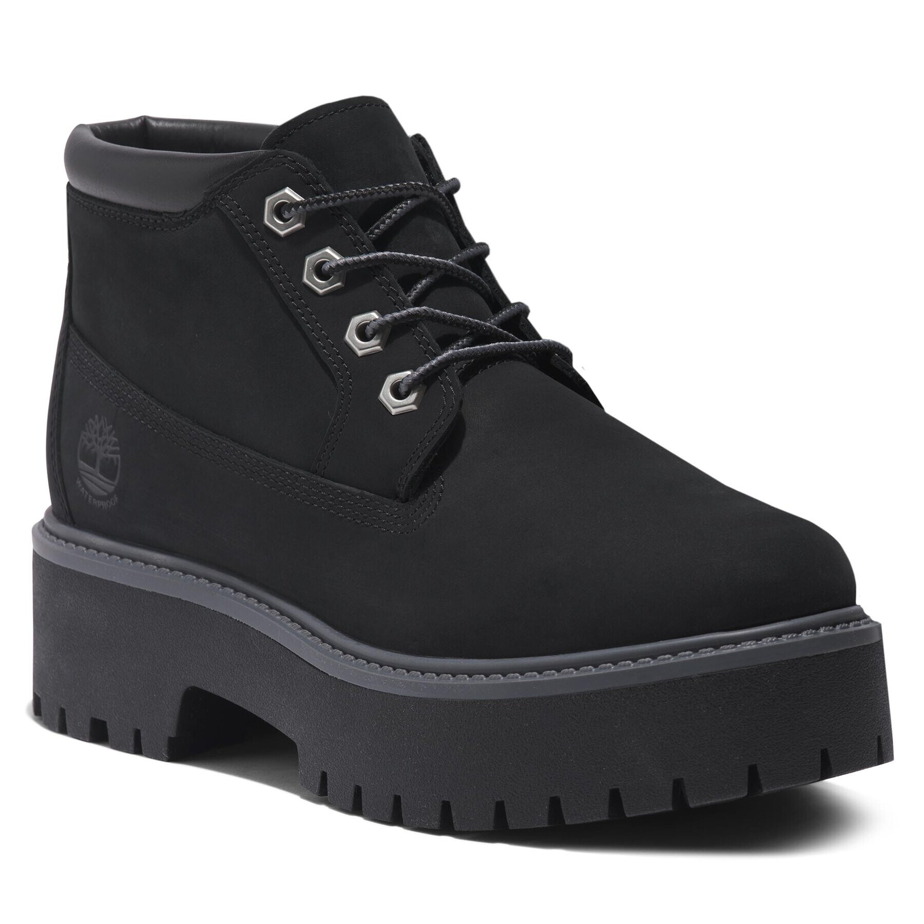 Timberland Bakancs Stone Street Nellie Wp TB0A5REN0151 Fekete - Pepit.hu