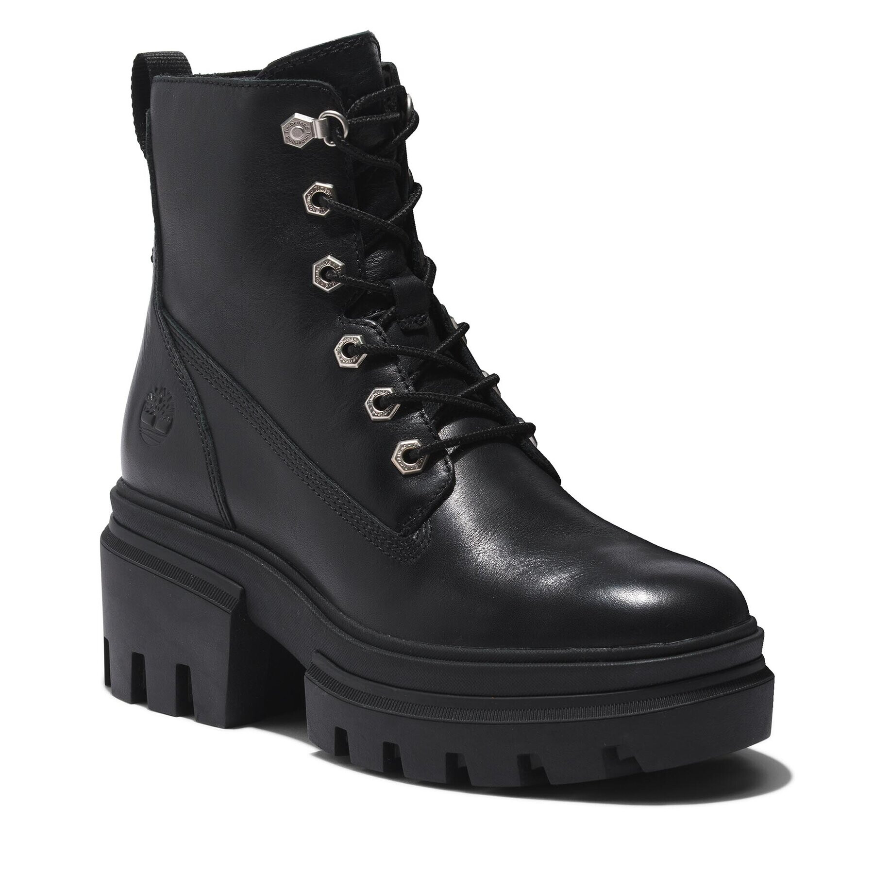 Timberland Bokacsizma Everleigh Boot 6In Laceup TB0A41S70151 Fekete - Pepit.hu