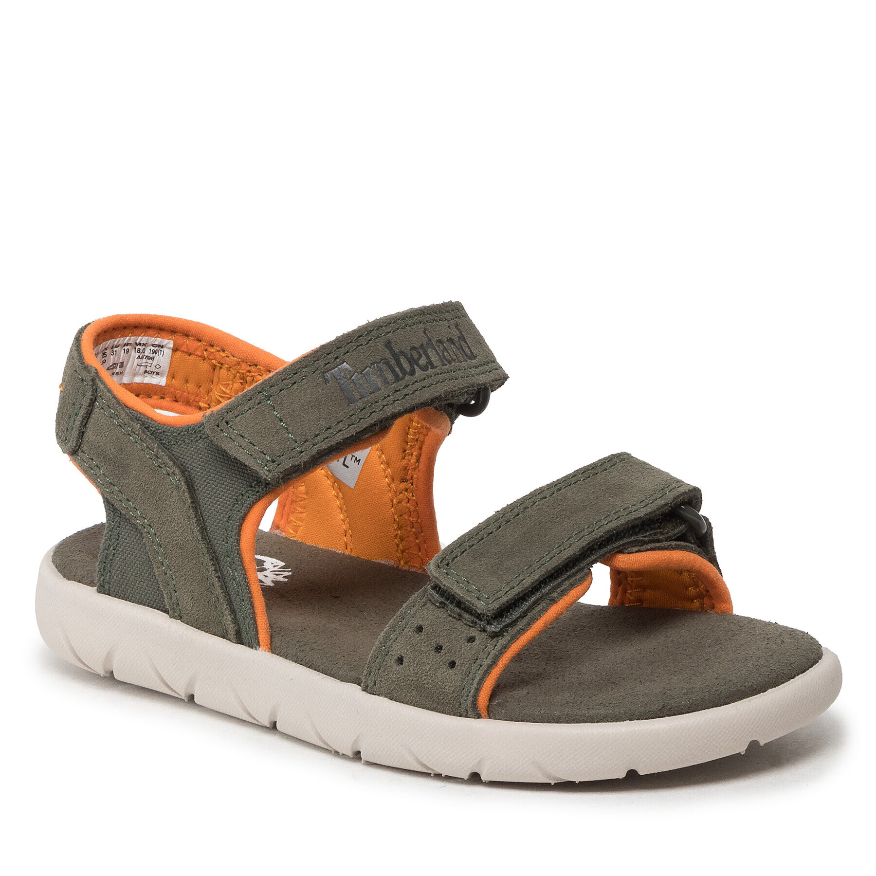 Timberland Szandál Nubble L/F2 Strp Sandal Basic TB0A2JFDA581 Zöld - Pepit.hu