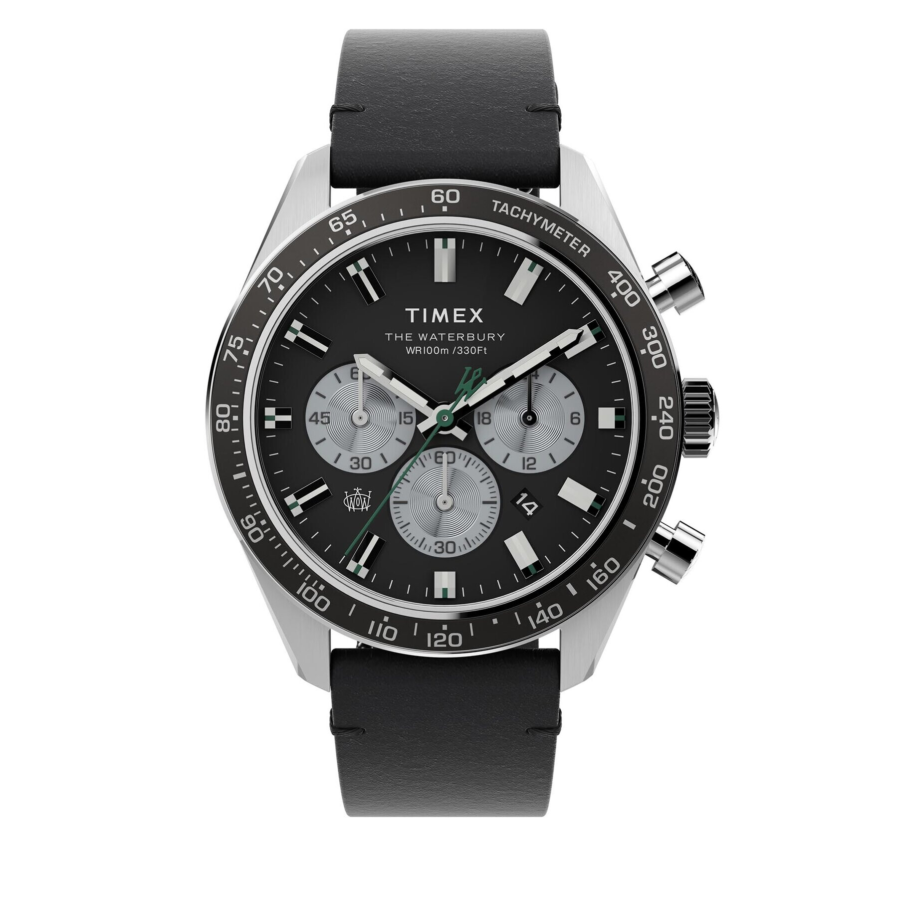 Timex Karóra Waterbury Dive Chronograph TW2V42500 Fekete - Pepit.hu