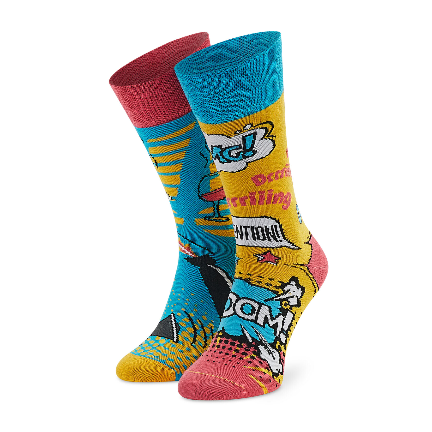 Todo Socks Unisex Magasszárú Zokni Boom Boom Színes - Pepit.hu