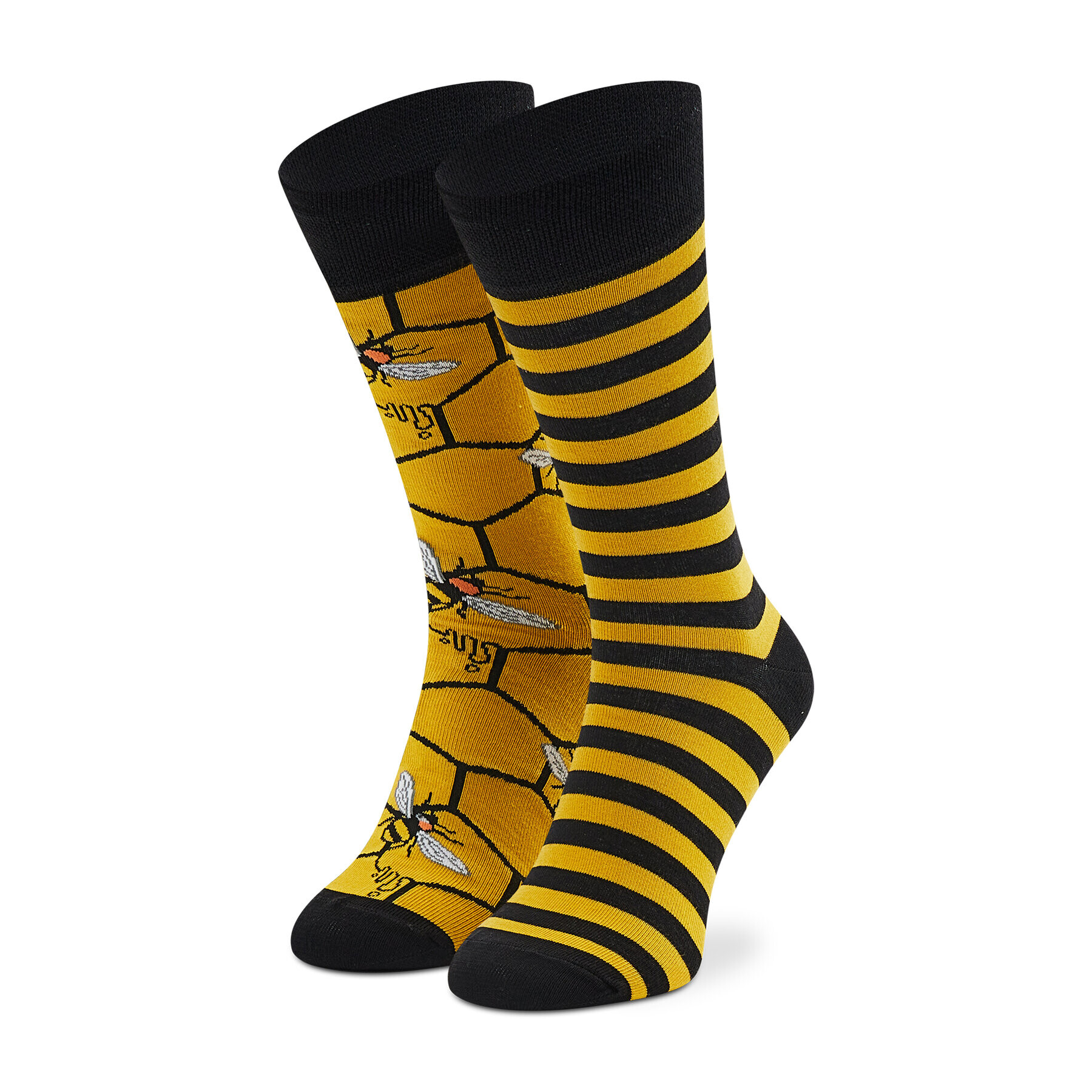 Todo Socks Unisex Magasszárú Zokni Busy Bee Sárga - Pepit.hu