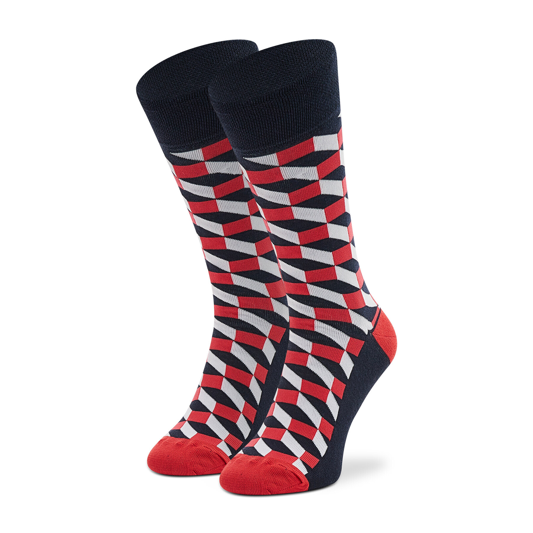 Todo Socks Unisex Magasszárú Zokni Geometric Print Színes - Pepit.hu