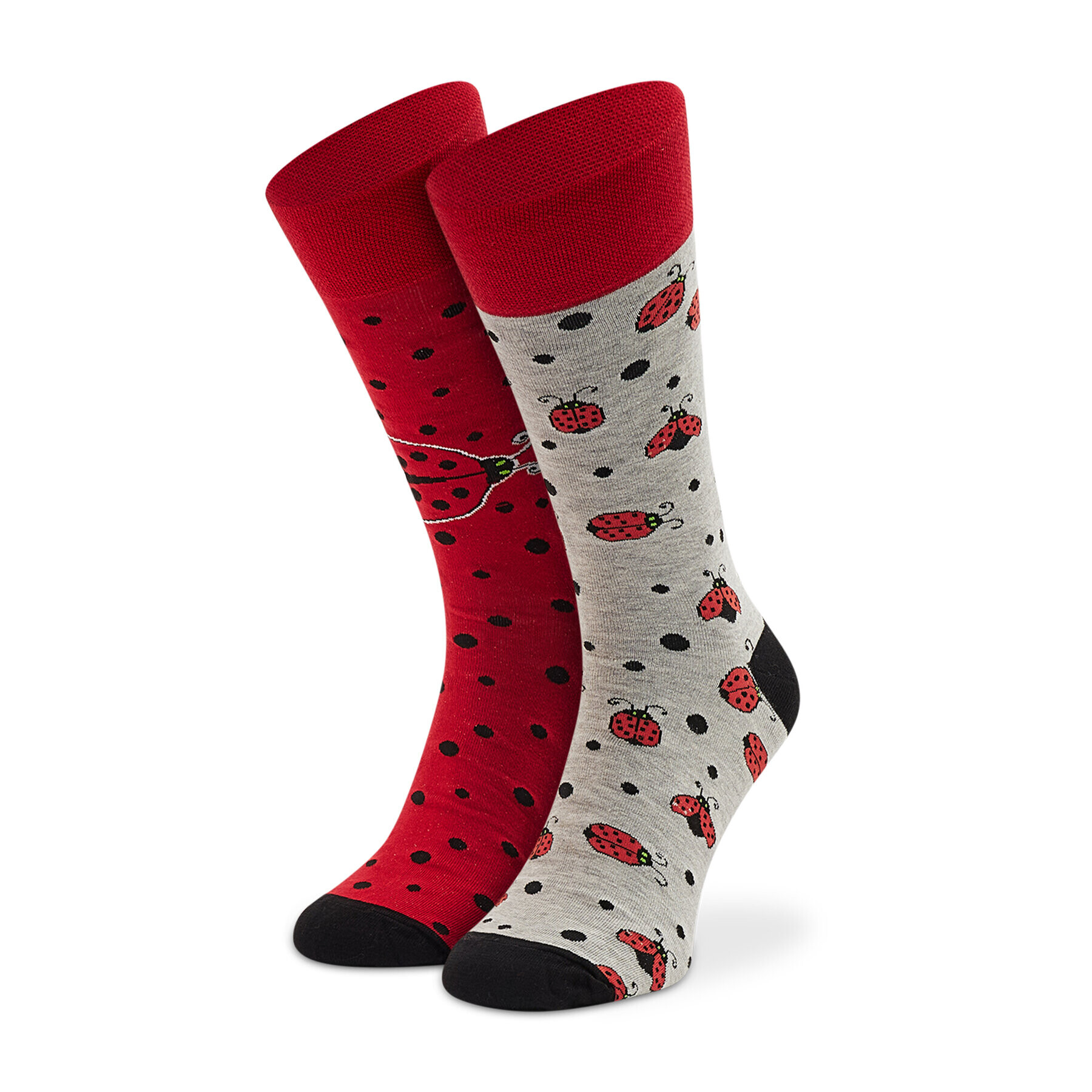 Todo Socks Unisex Magasszárú Zokni Ladybung Piros - Pepit.hu