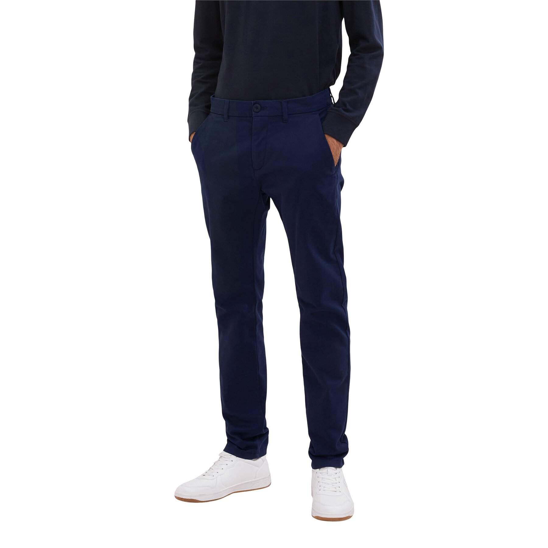 Tom Tailor Szövet nadrág 1033877 Kék Regular Fit - Pepit.hu