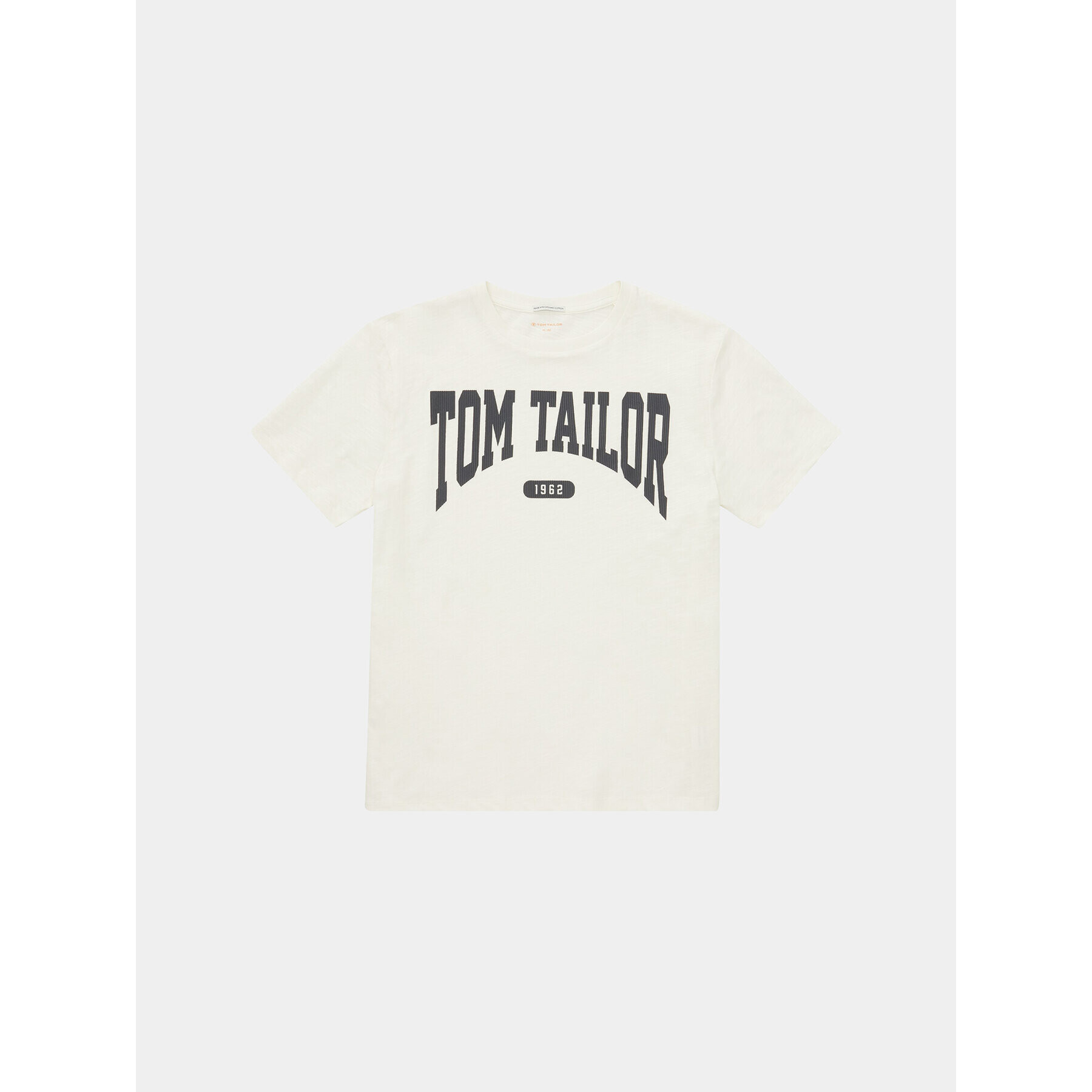 Tom Tailor Póló 1037515 Fehér Regular Fit - Pepit.hu