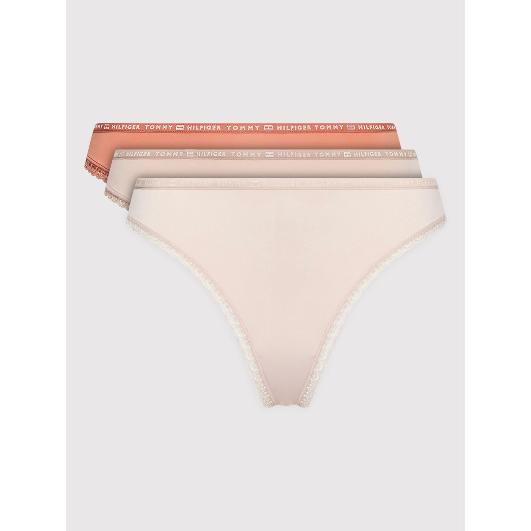 Tommy Hilfiger 3 db tanga 3p UW0UW02824 Színes - Pepit.hu