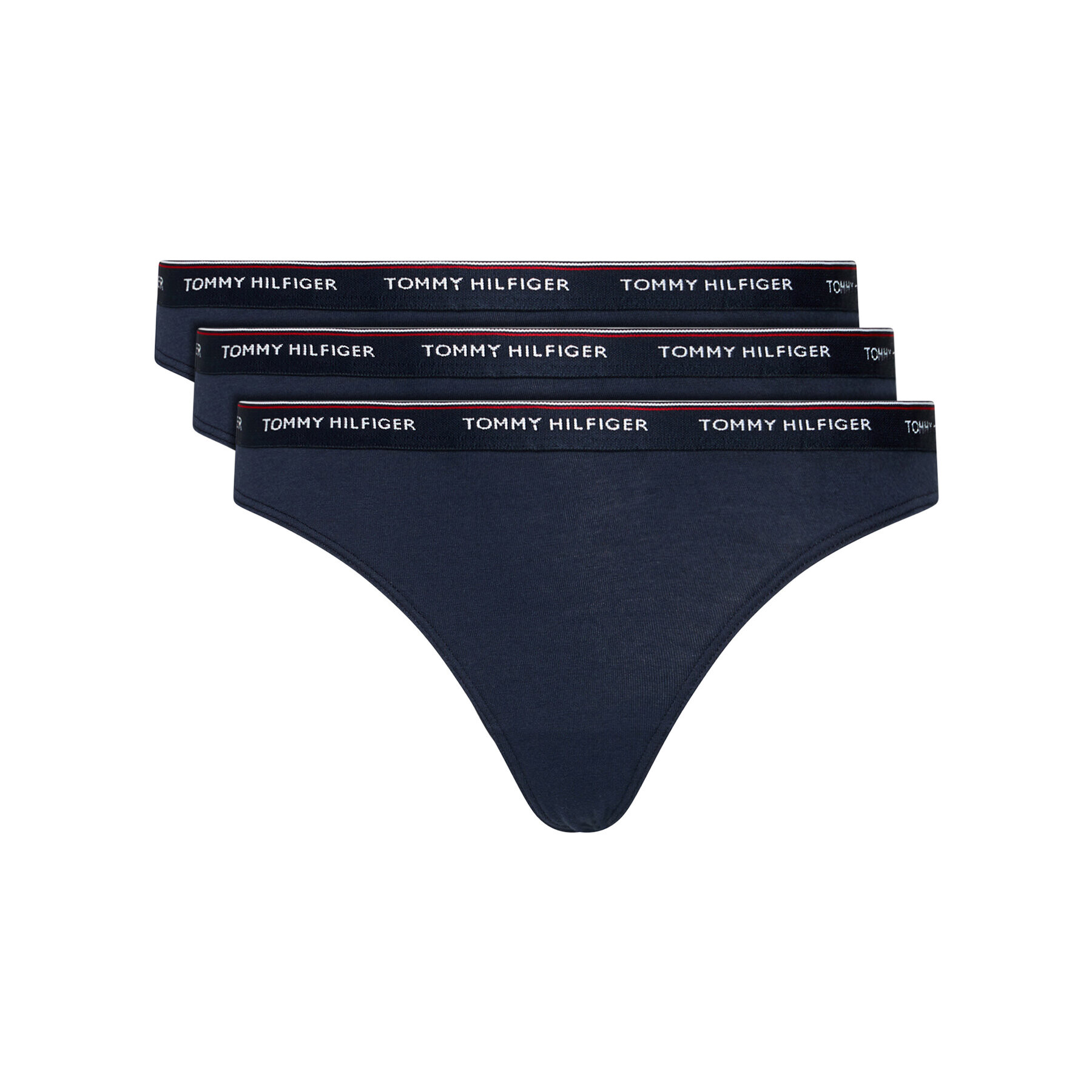 Tommy Hilfiger 3 db tanga UW0UW00048 Sötétkék - Pepit.hu