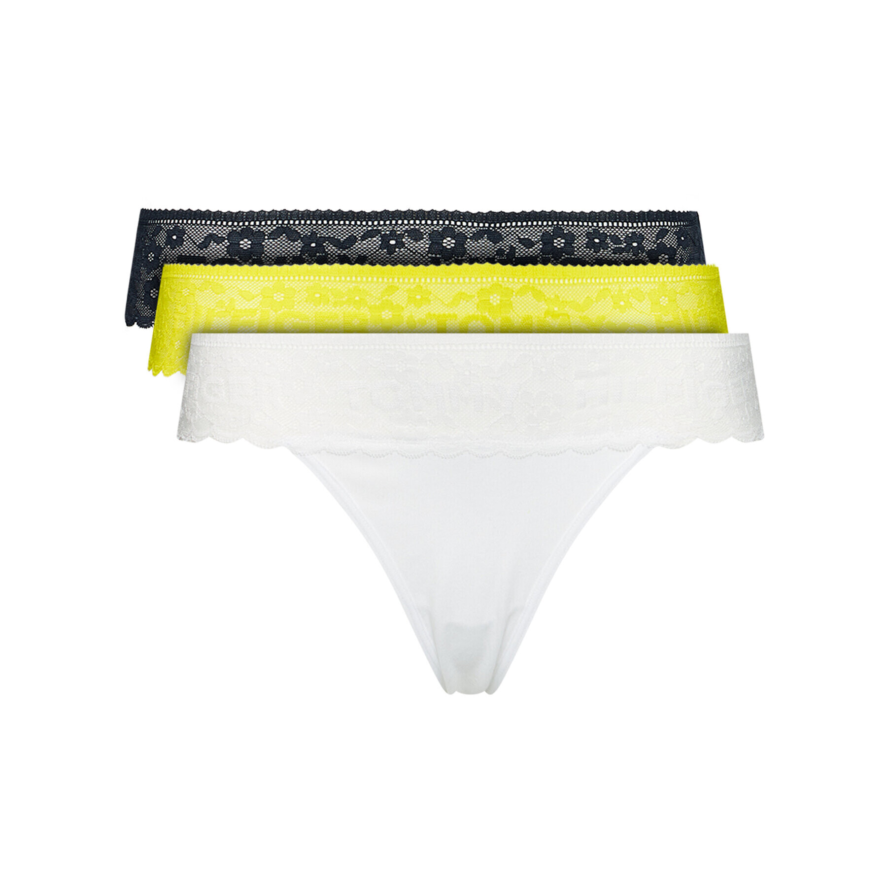 Tommy Hilfiger 3 db tanga UW0UW02036 Színes - Pepit.hu