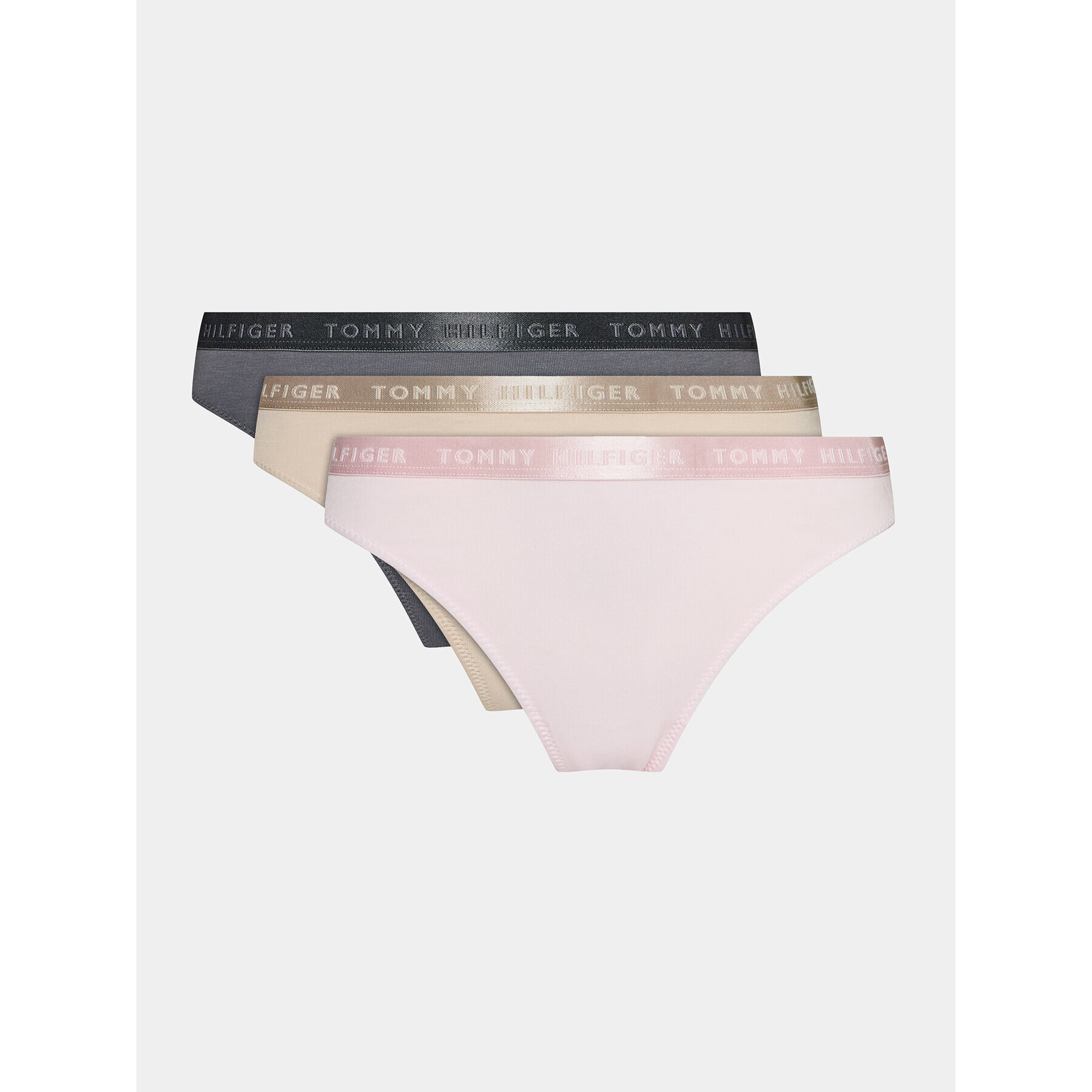 Tommy Hilfiger 3 db tanga UW0UW04480 Színes - Pepit.hu