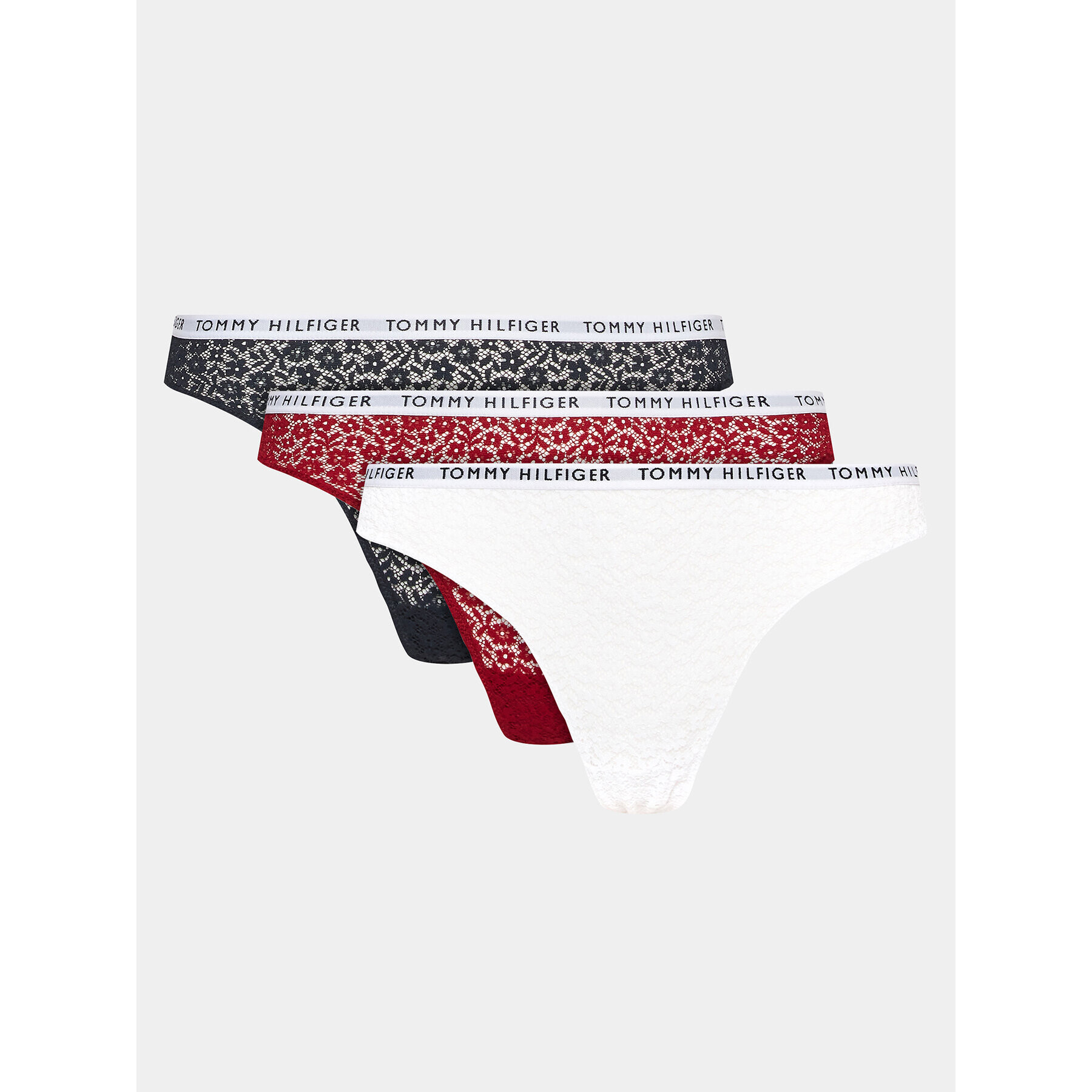 Tommy Hilfiger 3 db tanga UW0UW04514 Színes - Pepit.hu